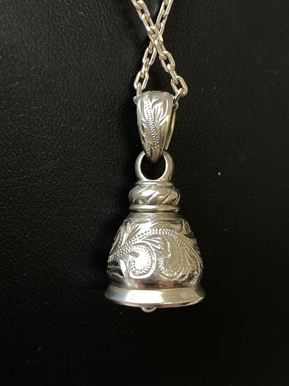 【中古品】【メンズ/レディース】 BYTHESEA バイザシー BELL NECKLACE PENDANT ベル ネックレス ペンダント アクセサリー 193-260905-yn-11-min カラー：シルバー 万代Net店