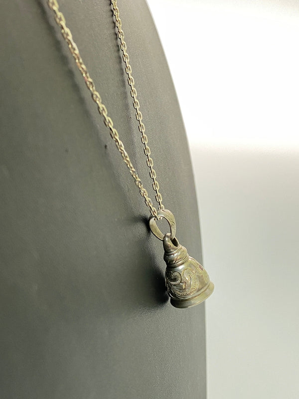 【中古品】【メンズ/レディース】 BYTHESEA バイザシー BELL NECKLACE PENDANT ベル ネックレス ペンダント アクセサリー 193-260905-yn-11-min カラー：シルバー 万代Net店