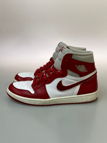 【中古品】【メンズ】 NIKE ナイキ WOMEN'S AIR JORDAN 1 HIGH OG NEWSTALGIA DJ4891-061 ウィメンズ エアジョーダン1 ハイ OG ニュースタルジア メンズ シューズ スニーカー 靴 160-260830-em-30-min サイズ：29.0cm カラー：ホワイト/ベージュ/レッド 万代Net店