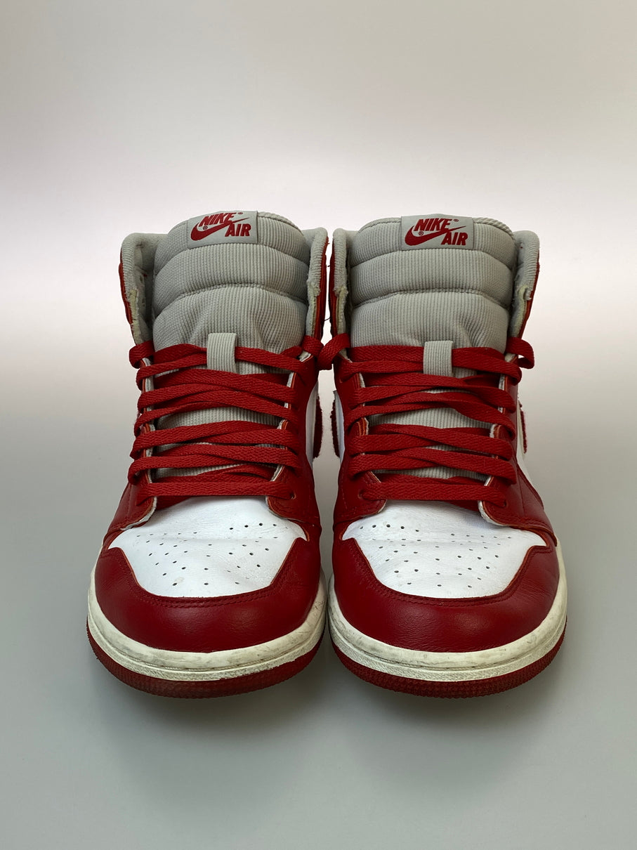 【中古品】【メンズ】 NIKE ナイキ WOMEN'S AIR JORDAN 1 HIGH OG NEWSTALGIA DJ4891-061 ウィメンズ エアジョーダン1 ハイ OG ニュースタルジア メンズ シューズ スニーカー 靴 160-260830-em-30-min サイズ：29.0cm カラー：ホワイト/ベージュ/レッド 万代Net店