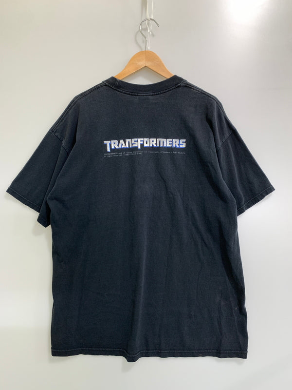 【中古品】【メンズ】 JERZEES ジャージーズ TRANSFORMERS SS TEE トランスフォーマー ショートスリーブ ティー 半袖 146-260903-hu-67-min サイズ：XL カラー：ブラック（色あせ） 万代Net店