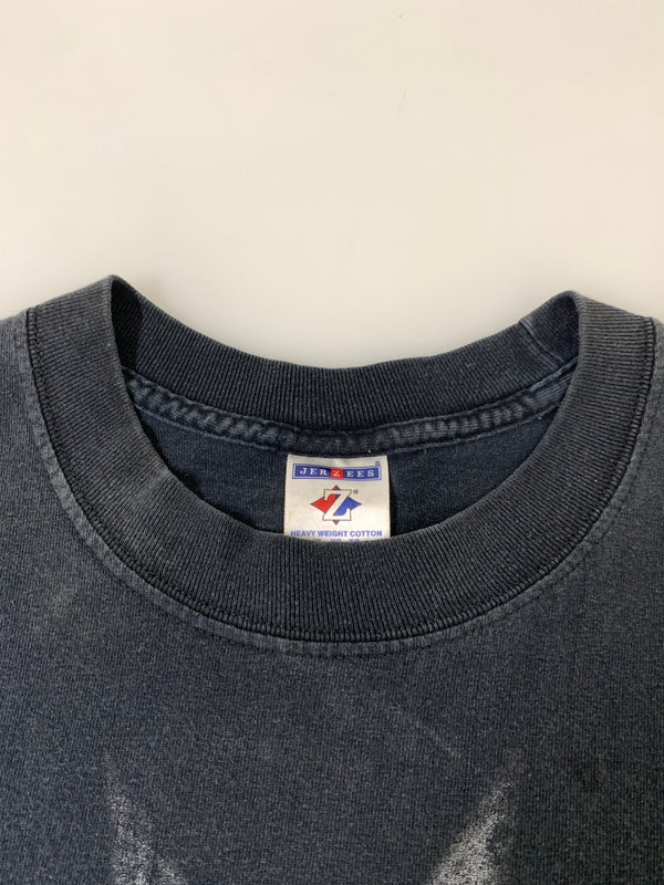 【中古品】【メンズ】 JERZEES ジャージーズ TRANSFORMERS SS TEE トランスフォーマー ショートスリーブ ティー 半袖 146-260903-hu-67-min サイズ：XL カラー：ブラック（色あせ） 万代Net店