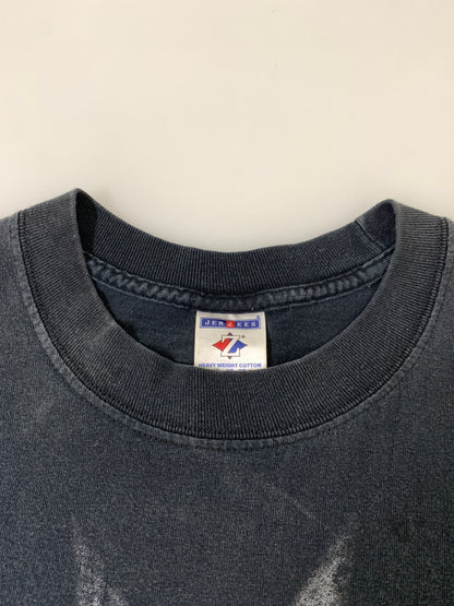 【中古品】【メンズ】 JERZEES ジャージーズ TRANSFORMERS SS TEE トランスフォーマー ショートスリーブ ティー 半袖 146-260903-hu-67-min サイズ：XL カラー：ブラック（色あせ） 万代Net店