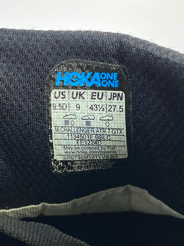 【現状渡し品】【メンズ】 HOKA ONE ONE ホカ オネオネ FE1224D CHALLENGER ATR 7 GTX チャレンジャー スニーカー 靴 162-260902-jt-26-min サイズ：US 9.5 27.5cm カラー：ブラック 万代Net店