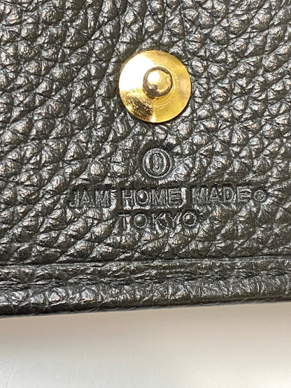 【中古品】【メンズ】 JAM HOME MADE ジャムホームメイド REIWA レイワ 二つ折り財布 200-260905-yn-04-min カラー：ブラック 万代Net店