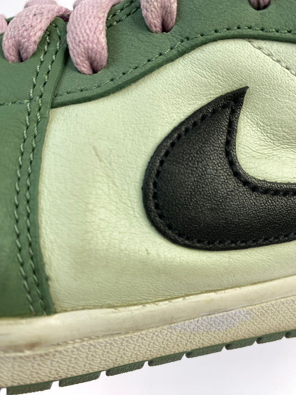 【中古品】【メンズ】 NIKE ナイキ CZ0774-300 WOMEN'S AIR JORDAN 1 MID SE ウィメンズ エアージョーダン1 ミッド スニーカー 靴 160-260902-jt-07-min サイズ：US 11.5 28.5cm カラー：DUTCH GREEN/BLACK-BARELT GREEN 万代Net店