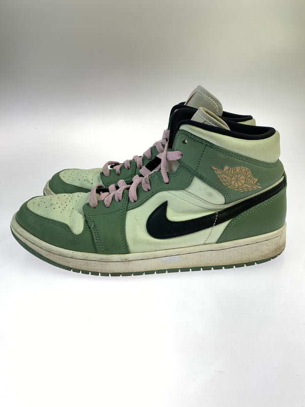 【中古品】【メンズ】 NIKE ナイキ CZ0774-300 WOMEN'S AIR JORDAN 1 MID SE ウィメンズ エアージョーダン1 ミッド スニーカー 靴 160-260902-jt-07-min サイズ：US 11.5 28.5cm カラー：DUTCH GREEN/BLACK-BARELT GREEN 万代Net店