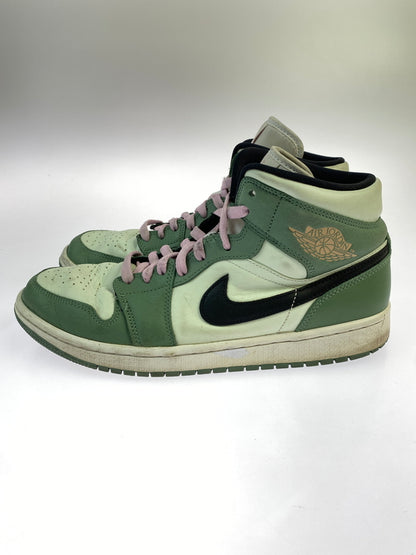【中古品】【メンズ】 NIKE ナイキ CZ0774-300 WOMEN'S AIR JORDAN 1 MID SE ウィメンズ エアージョーダン1 ミッド スニーカー 靴 160-260902-jt-07-min サイズ：US 11.5 28.5cm カラー：DUTCH GREEN/BLACK-BARELT GREEN 万代Net店