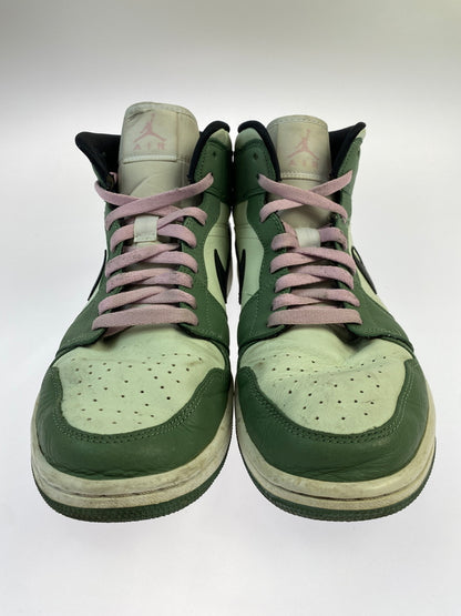 【中古品】【メンズ】 NIKE ナイキ CZ0774-300 WOMEN'S AIR JORDAN 1 MID SE ウィメンズ エアージョーダン1 ミッド スニーカー 靴 160-260902-jt-07-min サイズ：US 11.5 28.5cm カラー：DUTCH GREEN/BLACK-BARELT GREEN 万代Net店