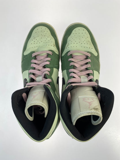 【中古品】【メンズ】 NIKE ナイキ CZ0774-300 WOMEN'S AIR JORDAN 1 MID SE ウィメンズ エアージョーダン1 ミッド スニーカー 靴 160-260902-jt-07-min サイズ：US 11.5 28.5cm カラー：DUTCH GREEN/BLACK-BARELT GREEN 万代Net店