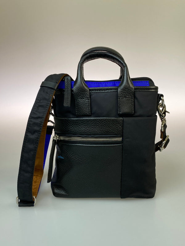 【中古品】【メンズ/レディース】 LANVIN EN BLEU ランバン オン ブルー 2WAY SHOULDER BAG 545101 ツーウェイ ショルダーバッグ カバン 188-260908-KS-01-min カラー：ブラック 万代Net店