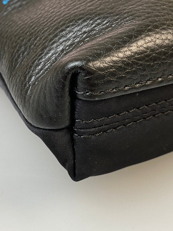 【中古品】【メンズ/レディース】 LANVIN EN BLEU ランバン オン ブルー 2WAY SHOULDER BAG 545101 ツーウェイ ショルダーバッグ カバン 188-260908-KS-01-min カラー：ブラック 万代Net店