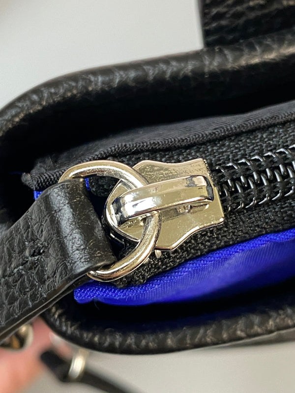 【中古品】【メンズ/レディース】 LANVIN EN BLEU ランバン オン ブルー 2WAY SHOULDER BAG 545101 ツーウェイ ショルダーバッグ カバン 188-260908-KS-01-min カラー：ブラック 万代Net店