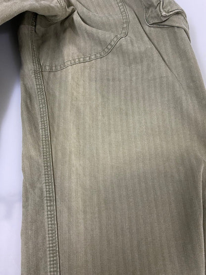 【中古品】【メンズ】 SASSAFRAS ササフラス MILITARY PANTS ミリタリー パンツ メンズ ボトムス 155-260904-em-22-min サイズ：M カラー：ライトオリーブ 万代Net店