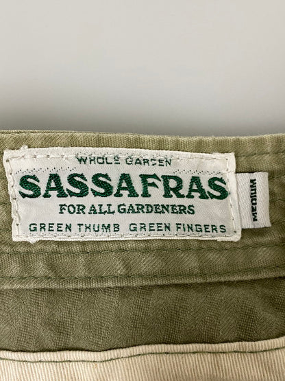 【中古品】【メンズ】 SASSAFRAS ササフラス MILITARY PANTS ミリタリー パンツ メンズ ボトムス 155-260904-em-22-min サイズ：M カラー：ライトオリーブ 万代Net店