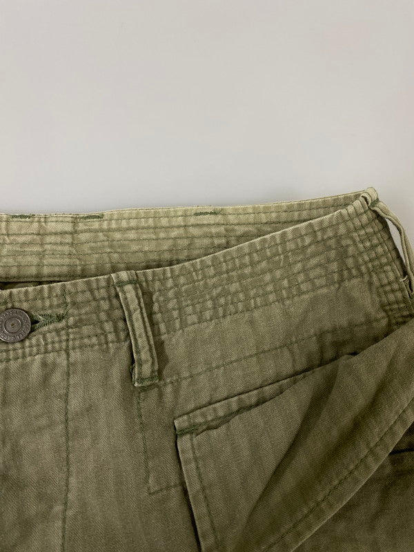 【中古品】【メンズ】 SASSAFRAS ササフラス MILITARY PANTS ミリタリー パンツ メンズ ボトムス 155-260904-em-22-min サイズ：M カラー：ライトオリーブ 万代Net店