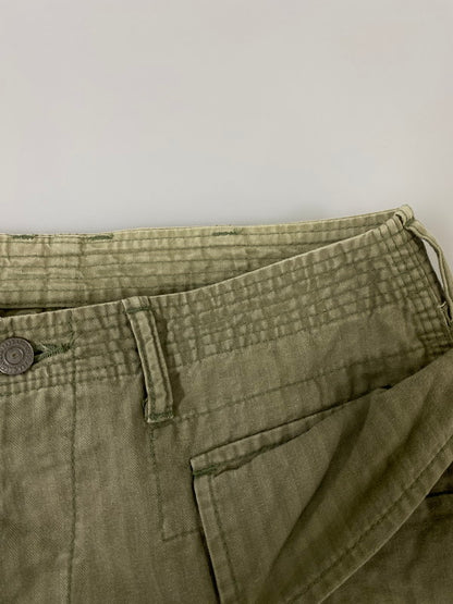 【中古品】【メンズ】 SASSAFRAS ササフラス MILITARY PANTS ミリタリー パンツ メンズ ボトムス 155-260904-em-22-min サイズ：M カラー：ライトオリーブ 万代Net店
