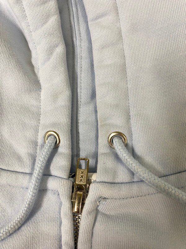 【中古品】【メンズ】 SUPREME シュプリーム × JORDAN ジョーダン HOODED SWEATSHIRT フーデッド スウェットシャツ メンズ ジップアップ フーディー 149-260901-em-35-min サイズ：L カラー：LIGHT BLUE 万代Net店