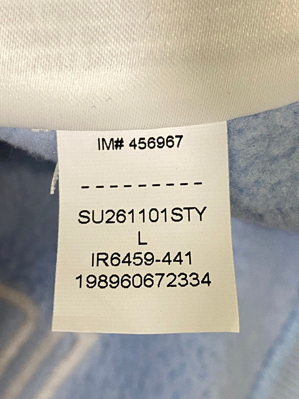 【中古品】【メンズ】 SUPREME シュプリーム × JORDAN ジョーダン HOODED SWEATSHIRT フーデッド スウェットシャツ メンズ ジップアップ フーディー 149-260901-em-35-min サイズ：L カラー：LIGHT BLUE 万代Net店