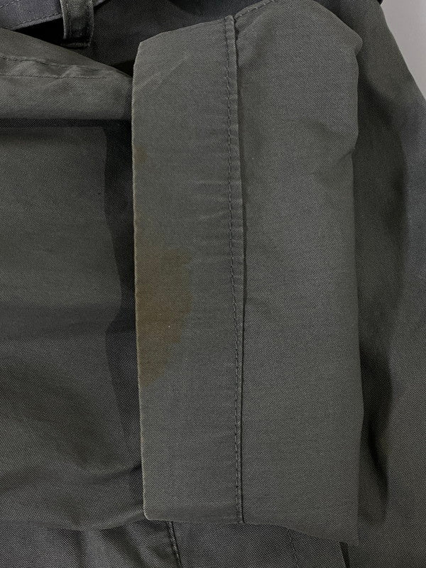 【中古品】【メンズ】 U.S.ARMY ユーエスアーミー TRENCH COAT DSA100-67-C-4077 トレンチコート メンズ アウター レインコート ヴィンテージ ミリタリー クォーペル ロングコート 146-260901-em-45-min サイズ：34R カラー：カーキグリーン 万代Net店