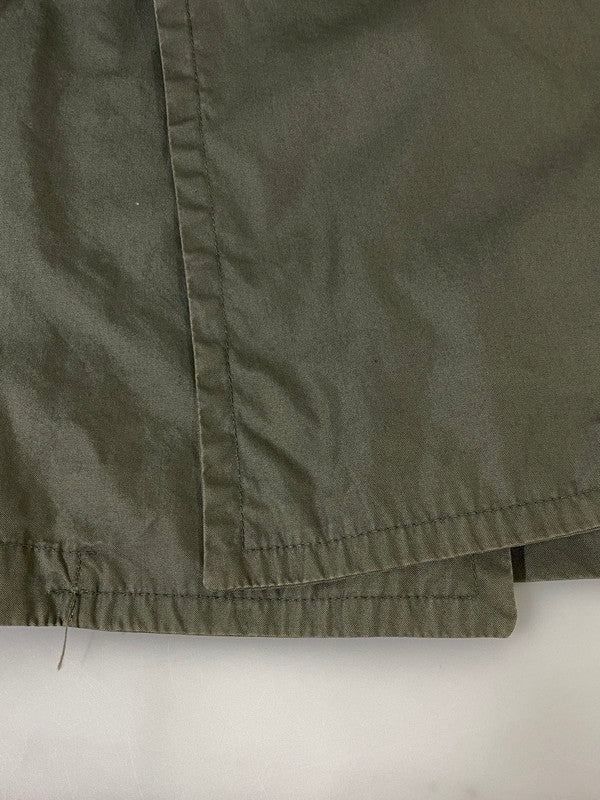 【中古品】【メンズ】 U.S.ARMY ユーエスアーミー TRENCH COAT DSA100-67-C-4077 トレンチコート メンズ アウター レインコート ヴィンテージ ミリタリー クォーペル ロングコート 146-260901-em-45-min サイズ：34R カラー：カーキグリーン 万代Net店