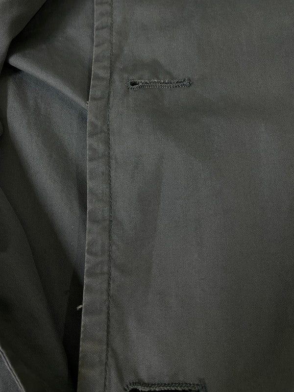 【中古品】【メンズ】 U.S.ARMY ユーエスアーミー TRENCH COAT DSA100-67-C-4077 トレンチコート メンズ アウター レインコート ヴィンテージ ミリタリー クォーペル ロングコート 146-260901-em-45-min サイズ：34R カラー：カーキグリーン 万代Net店