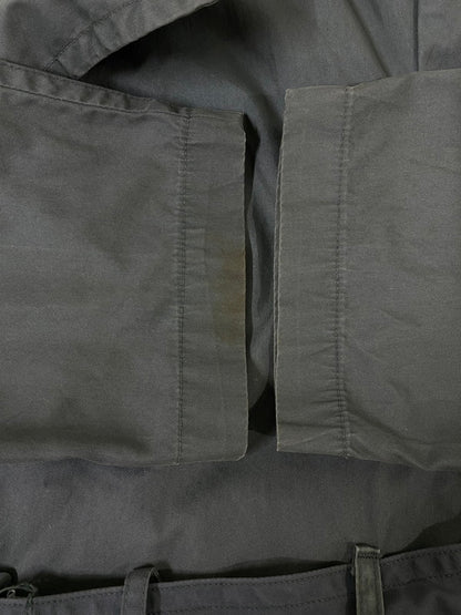【中古品】【メンズ】 U.S.ARMY ユーエスアーミー TRENCH COAT DSA100-67-C-4077 トレンチコート メンズ アウター レインコート ヴィンテージ ミリタリー クォーペル ロングコート 146-260901-em-45-min サイズ：34R カラー：カーキグリーン 万代Net店