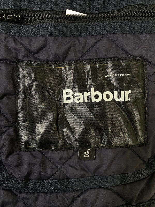 【中古品】【メンズ】 BARBOUR バーブァー HERITAGE LIDDESDALE QUILTING JACKET MQU0240NY92 ヘリテージ リッズデイル キルティング ジャケット メンズ アウター バブアー コーデュロイ 144-260901-em-41-min サイズ：S カラー：ネイビー 万代Net店