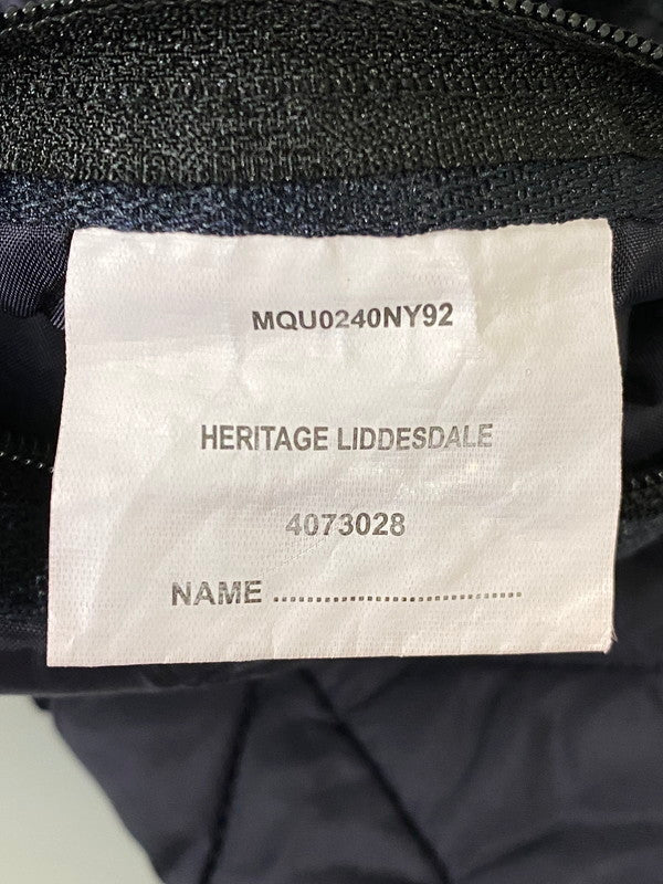 【中古品】【メンズ】 BARBOUR バーブァー HERITAGE LIDDESDALE QUILTING JACKET MQU0240NY92 ヘリテージ リッズデイル キルティング ジャケット メンズ アウター バブアー コーデュロイ 144-260901-em-41-min サイズ：S カラー：ネイビー 万代Net店