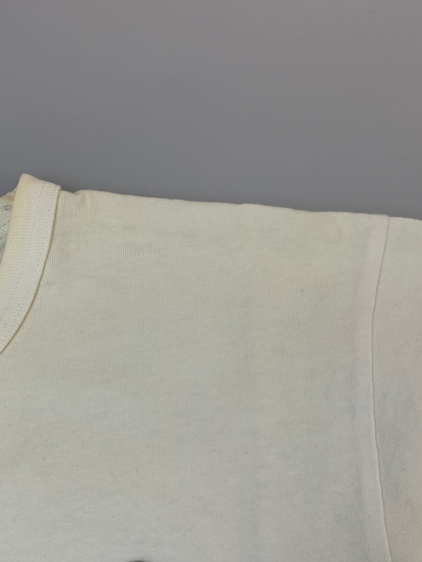 【現状渡し品】【メンズ】 PLAY COMME DES GARCONS プレイコムデギャルソン BLACK HEART LOGO S/S TEE ブラック ハート ロゴ ショートスリーブ 半袖 Tシャツ メンズ トップス 140-260904-em-62-min サイズ：S カラー：ホワイト 万代Net店