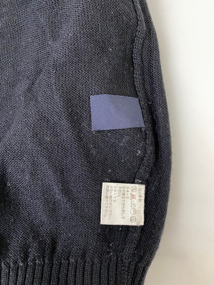 【現状渡し品】【メンズ】 POLO SPORT ポロスポーツ LOGO KNIT ロゴ ニット メンズ トップス セーター 146-260901-em-47-min サイズ：Ｌ カラー：ブラック 万代Net店