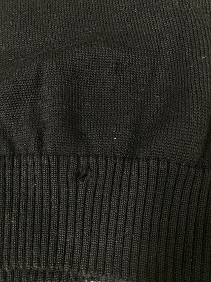 【現状渡し品】【メンズ】 POLO SPORT ポロスポーツ LOGO KNIT ロゴ ニット メンズ トップス セーター 146-260901-em-47-min サイズ：Ｌ カラー：ブラック 万代Net店