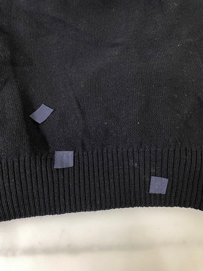 【現状渡し品】【メンズ】 POLO SPORT ポロスポーツ LOGO KNIT ロゴ ニット メンズ トップス セーター 146-260901-em-47-min サイズ：Ｌ カラー：ブラック 万代Net店