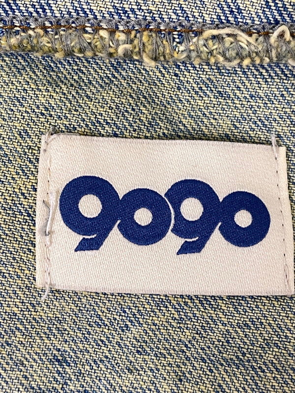 【中古品】【メンズ】 9090 ナインティナインティ デニムフードジャケット NN1791 メンズ アウター ジップアップパーカー 142-260901-em-43-min サイズ：L カラー：インディゴ 万代Net店
