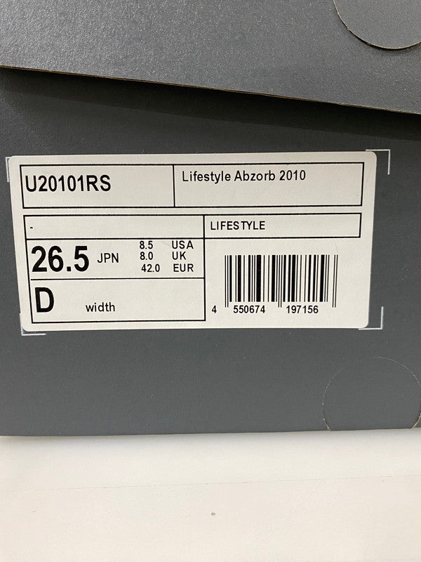 【中古品】【メンズ】 NEW BALANCE ニューバランス 2010 BEAMS EXCLUSIVE ビームス エクスクルーシヴ U20101RS 靴 スニーカー シューズ 162-260916-hu-21-min カラー：ネイビー 万代Net店