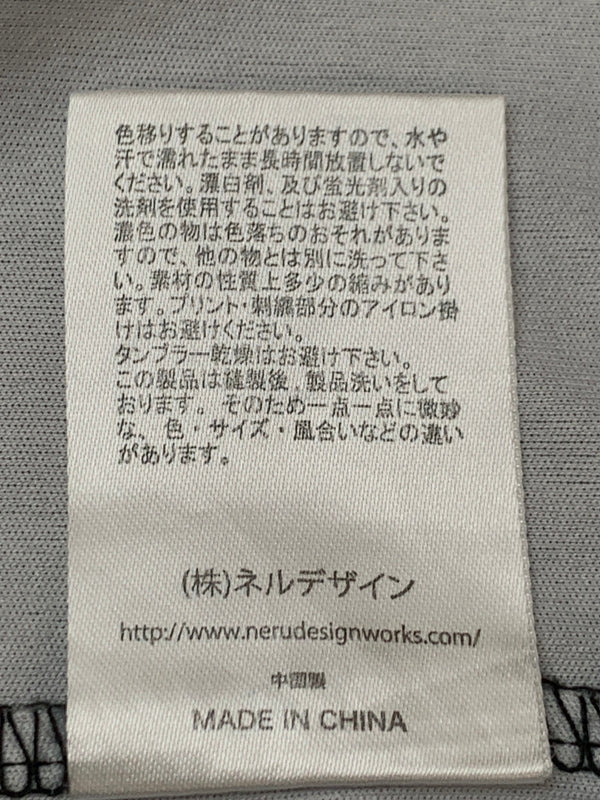 【中古品】【メンズ】 NERU DESIGN WORKS ネル デザイン ワークス F.C ZERO UNIFORM FC ゼロ ユニフォーム NR-061FS 半袖 Tシャツ ショートスリーブ 144-260903-hu-27-min サイズ：M カラー：ブラック 万代Net店