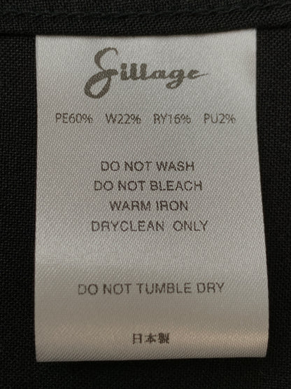 【中古品】【メンズ】 SILLAGE シアージ RE-ENGINEERED OVERSHIRT リ エンジニアード オーバーシャツ 長袖 シャツ ロングスリーブ 140-260903-hu-17-min サイズ：F カラー：ブラック 万代Net店