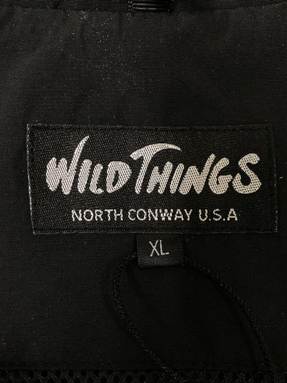 【中古品】【メンズ】 WILDTHINGS ワイルドシングス SUPPLEX UTILITY VEST WT26019AD サプレックス ユーティリティ ベスト メンズ ナイロン トップス 重ね着 144-260901-em-42-min サイズ：XL カラー：ブラック 万代Net店