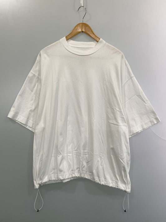 【中古品】【メンズ】 IS-NESS イズネス BALLOON SHORT SLEEVE T-SHIRT バルーン ショート スリーブ Tシャツ メンズトップストップス 半袖Tシャツ 140-260904-em-59-min サイズ：M カラー：ホワイト 万代Net店