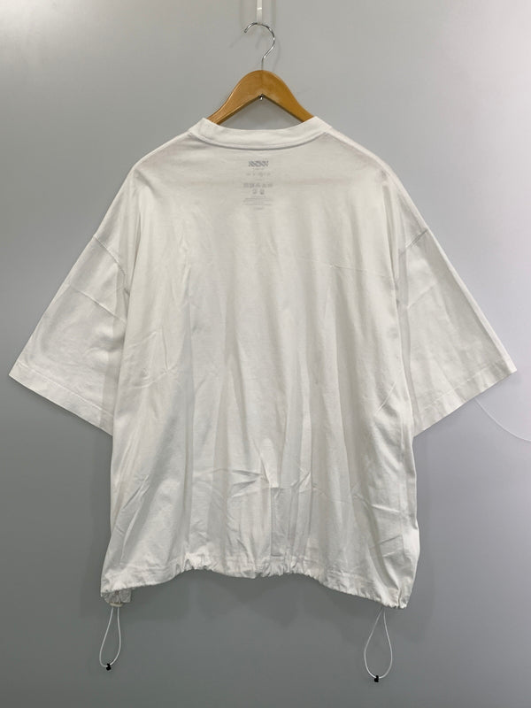 【中古品】【メンズ】 IS-NESS イズネス BALLOON SHORT SLEEVE T-SHIRT バルーン ショート スリーブ Tシャツ メンズトップストップス 半袖Tシャツ 140-260904-em-59-min サイズ：M カラー：ホワイト 万代Net店