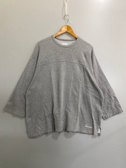 【中古品】【メンズ】 S.F.C エスエフシー × EYE_C アイシー FOOTBALL SWEATSHIRT フットボール スウェットシャツ メンズ トップス 140-260901-em-44-min サイズ：L カラー：グレー 万代Net店