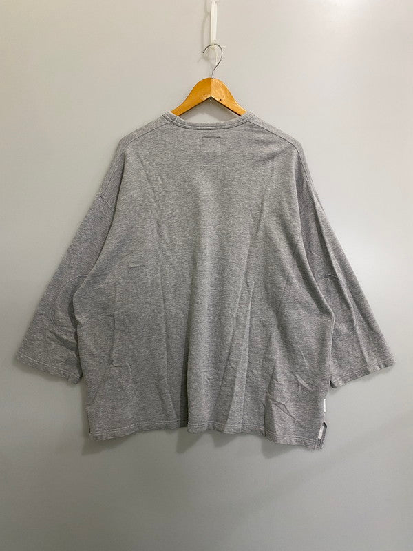 【中古品】【メンズ】 S.F.C エスエフシー × EYE_C アイシー FOOTBALL SWEATSHIRT フットボール スウェットシャツ メンズ トップス 140-260901-em-44-min サイズ：L カラー：グレー 万代Net店