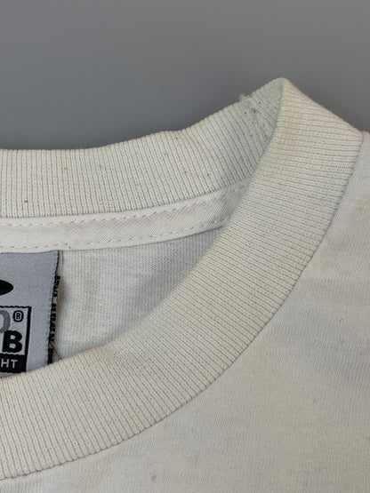 【中古品】【メンズ】 TENDERLOIN テンダーロイン MADE IN STILL OCCUPIED JAPAN TEE ロゴ プリント 半袖Tシャツ ショートスリーブ メンズ トップス 142-260904-em-58-min サイズ：XL カラー：ホワイト 万代Net店
