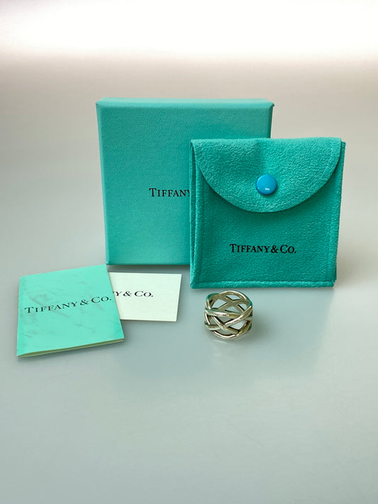 【中古品】【レディース】 TIFFAN&CO. ティファニー RING ケルティックノット リング アクセサリー 182-260905-yn-15-min カラー：シルバー 万代Net店