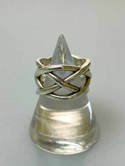 【中古品】【レディース】 TIFFAN&CO. ティファニー RING ケルティックノット リング アクセサリー 182-260905-yn-15-min カラー：シルバー 万代Net店
