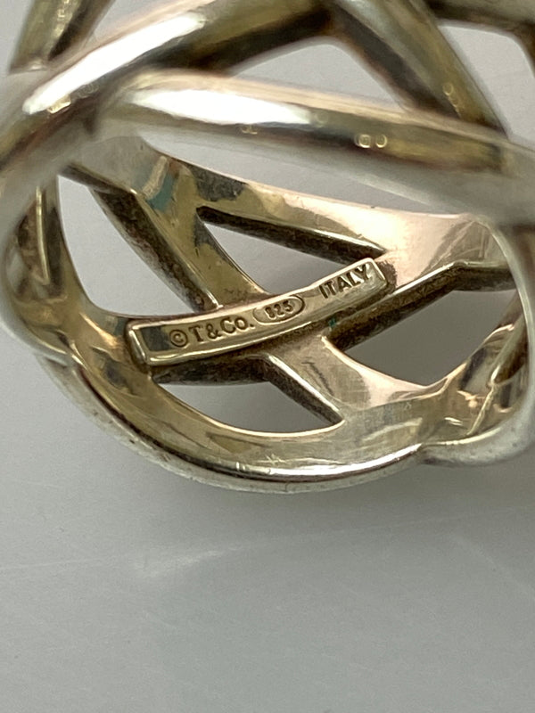 【中古品】【レディース】 TIFFAN&CO. ティファニー RING ケルティックノット リング アクセサリー 182-260905-yn-15-min カラー：シルバー 万代Net店