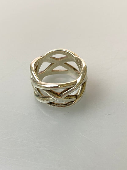 【中古品】【レディース】 TIFFAN&CO. ティファニー RING ケルティックノット リング アクセサリー 182-260905-yn-15-min カラー：シルバー 万代Net店
