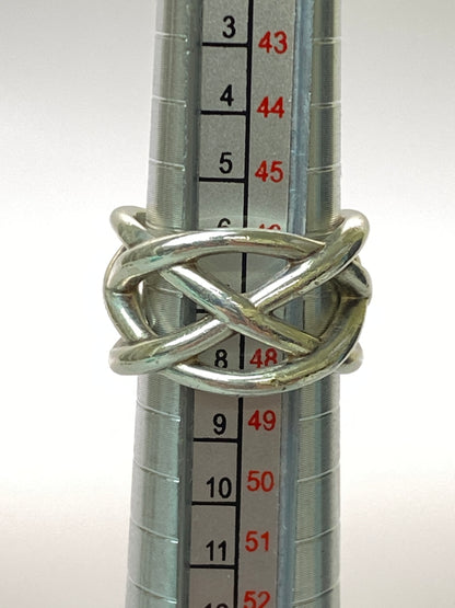 【中古品】【レディース】 TIFFAN&CO. ティファニー RING ケルティックノット リング アクセサリー 182-260905-yn-15-min カラー：シルバー 万代Net店