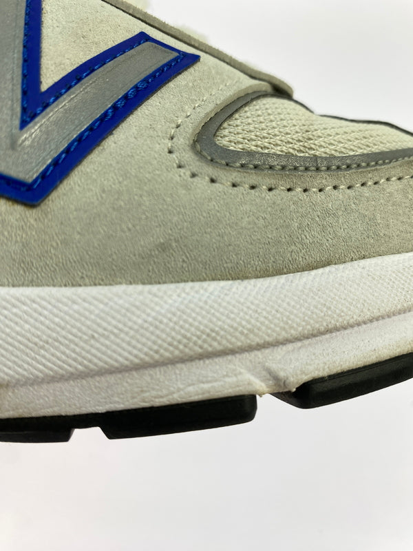 【中古品】【メンズ】 NEW BALANCE ニューバランス M990NB5 990V5 ローカット スニーカー 靴 162-260902-jt-22-min サイズ：US 9 1/2 27.5cm カラー： GREY/ROYAL RED 万代Net店
