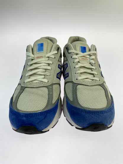 【中古品】【メンズ】 NEW BALANCE ニューバランス M990NB5 990V5 ローカット スニーカー 靴 162-260902-jt-22-min サイズ：US 9 1/2 27.5cm カラー： GREY/ROYAL RED 万代Net店